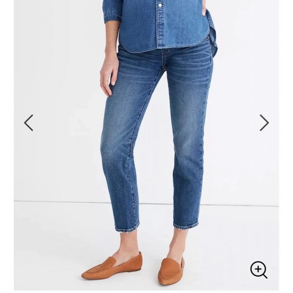 Madewell Maternity Vintage Straight Jeans